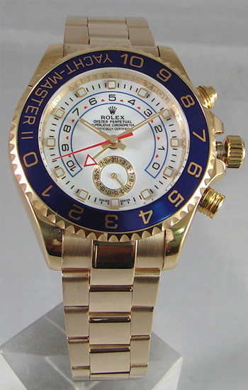 ROLEX YACHTMASTER II GOLD